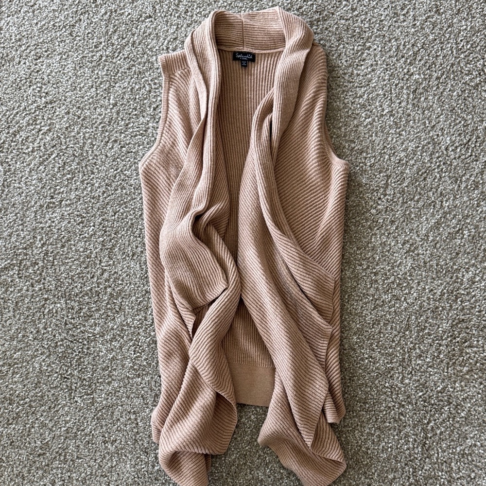 Splendid Women's Cowl Neck Sweater in Tan